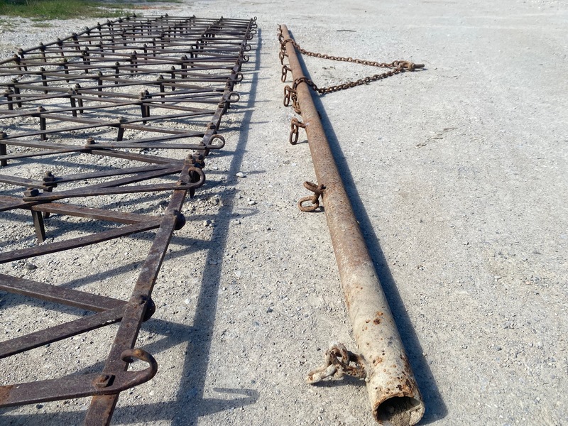 Tillage - Harrow  Diamond Harrows - 16FT - w/ Drag Pole Photo