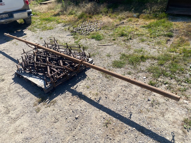Tillage - Harrow  Diamond Harrows - 16FT - w/ Drag Pole Photo
