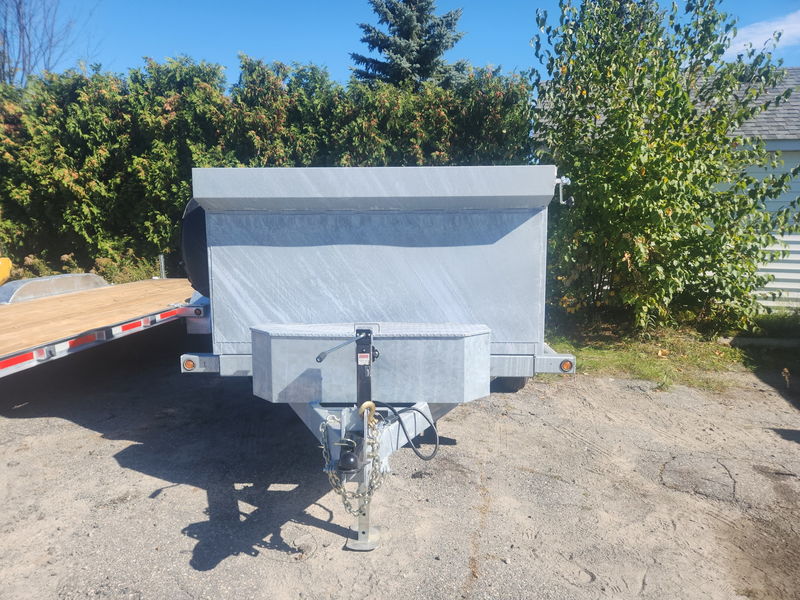 Cargo, Utility Trailers  2026 Miska 5 Ton Galvanized Roofer Dump Trailer Photo