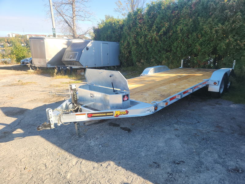2026 Miska 18' Galvanized HD Car Hauler
